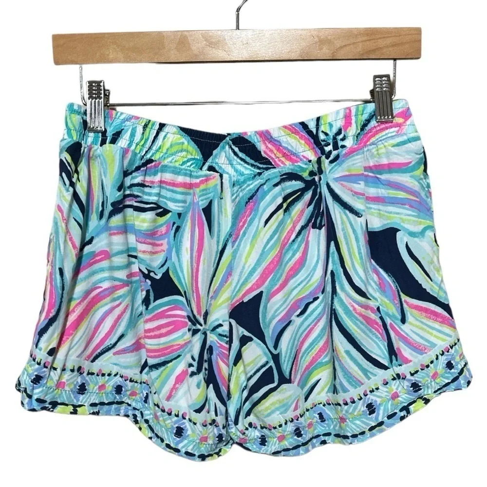 EUC - Lilly Pulitzer Katia Shorts - High Tide Navy - size XS